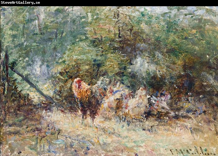 Frederick Mccubbin Study of Poultry